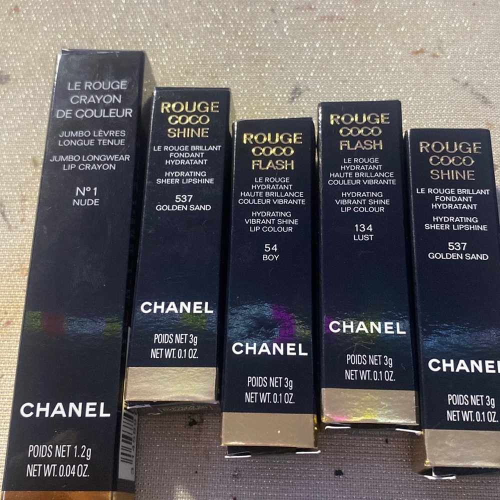 Used Chanel lipstick
